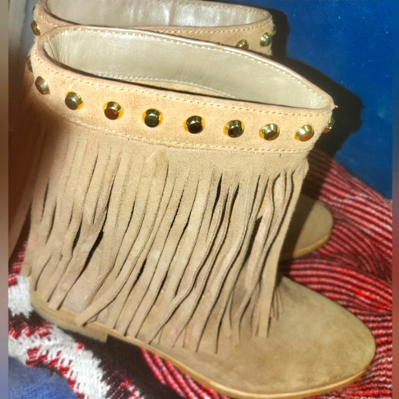Michael Kors Fringe Booties - Picture 2 of 15